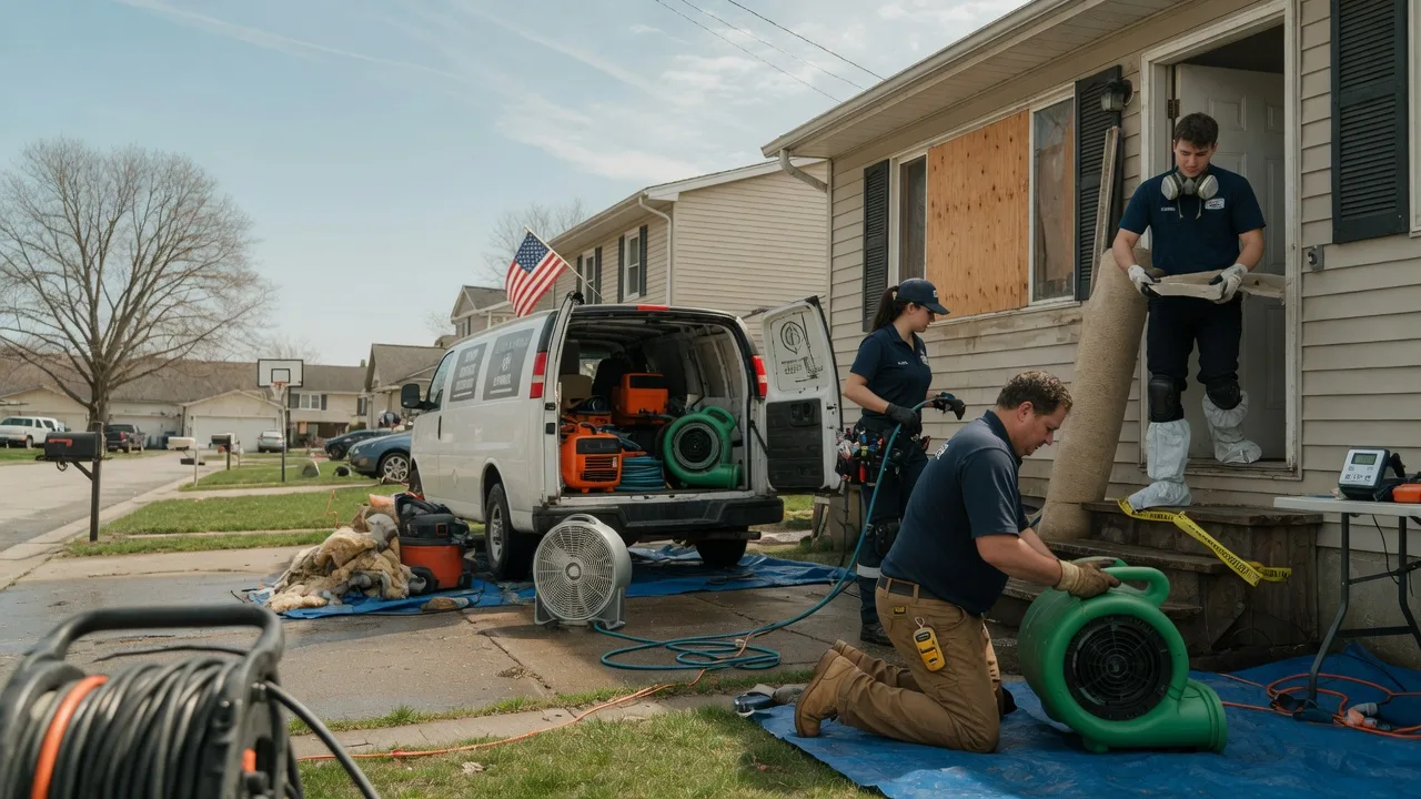 Water Damage Restoration in Roann, IN near me